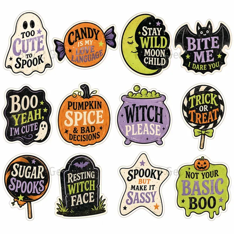 Quote Badge Sticker Packs