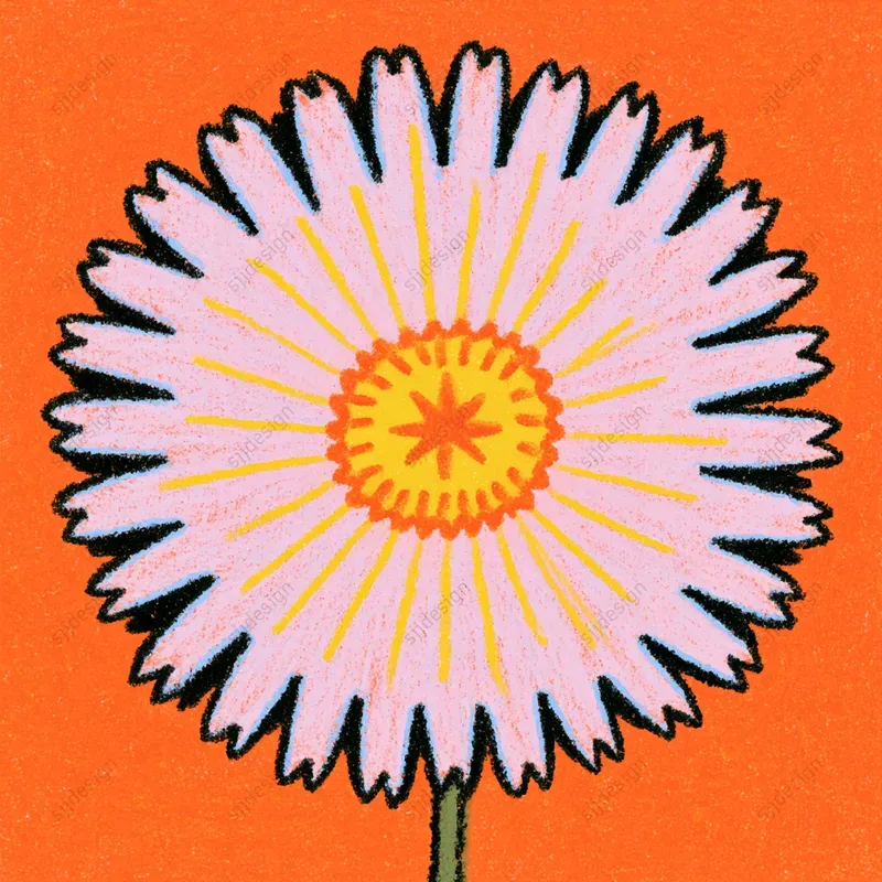 Retro Risograph Illustrations