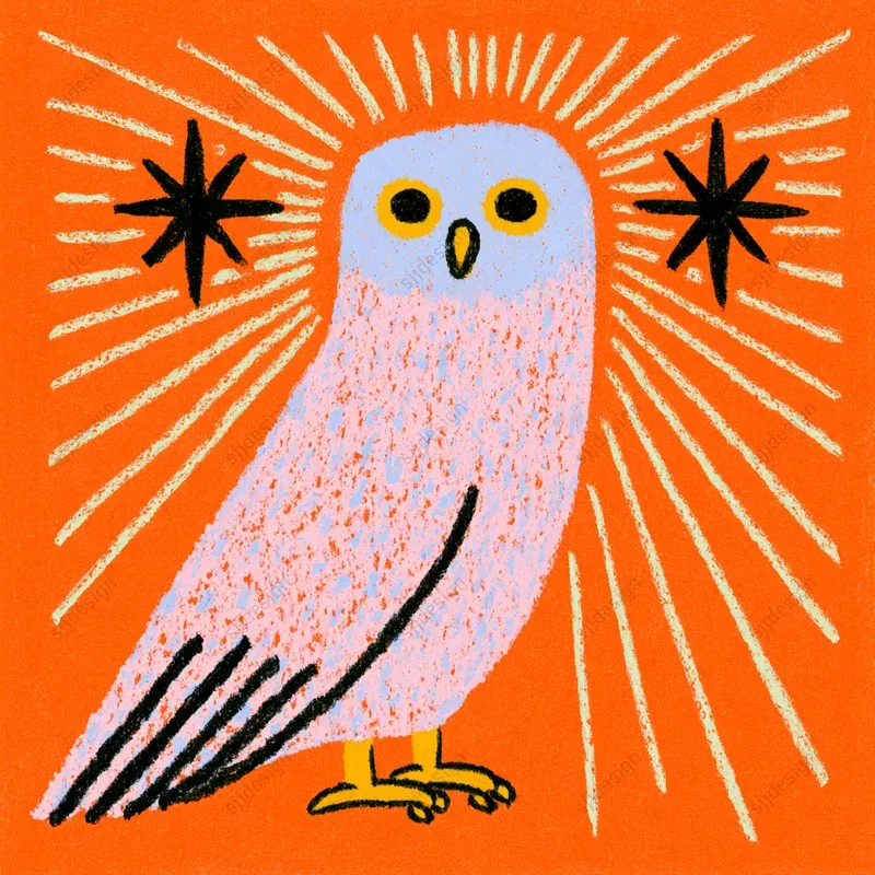 Retro Risograph Illustrations
