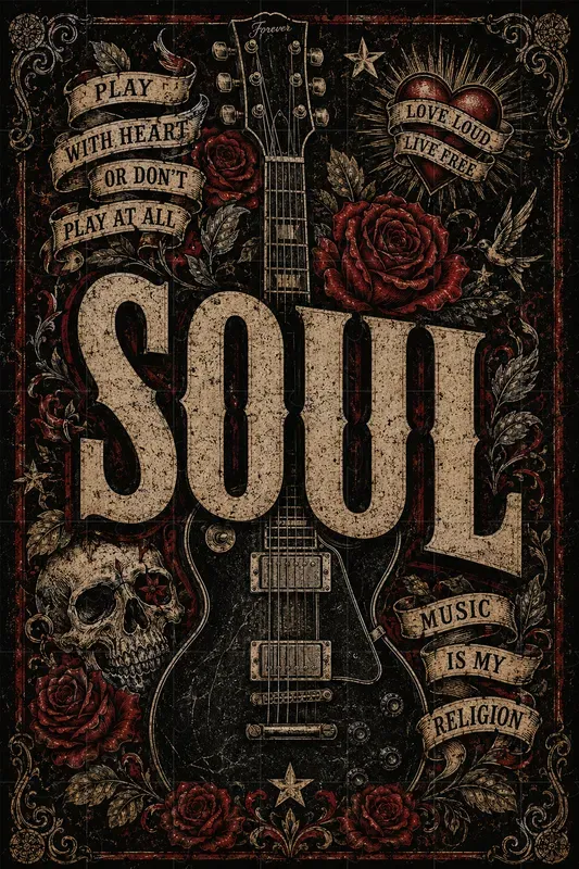 Tattoo Music Emotion Art