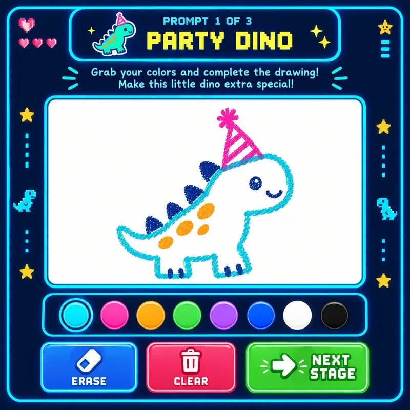 Interactive Doodle Games