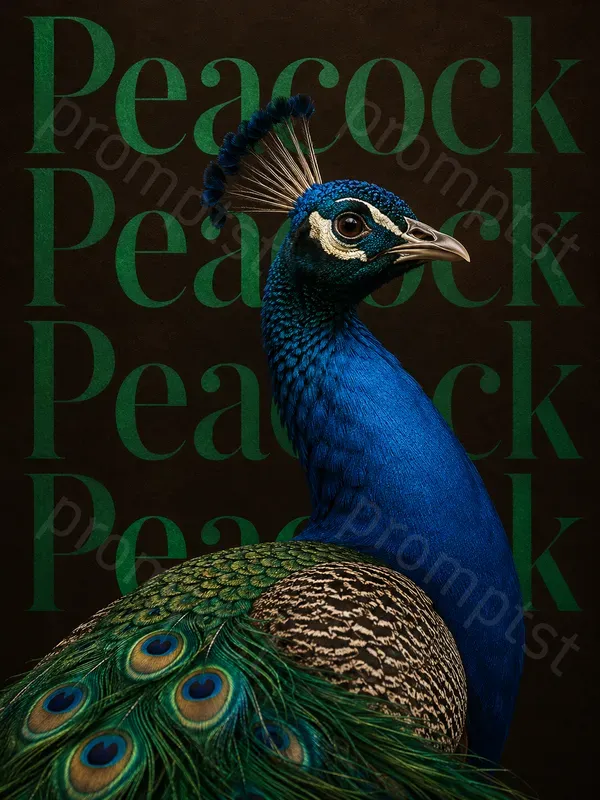 Wildlife Typography Poster Images