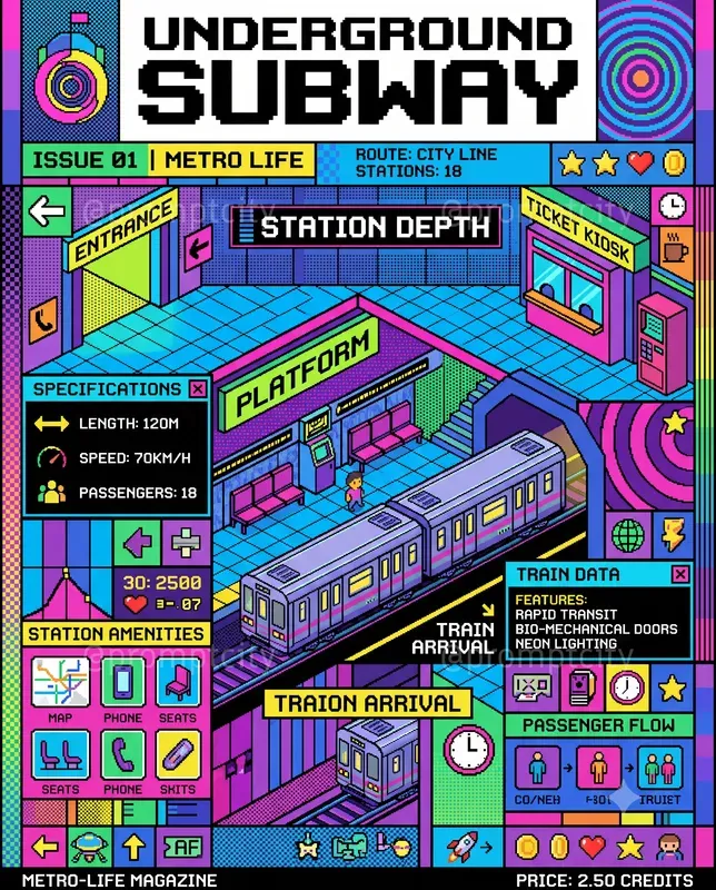 Pixel Poster Designs