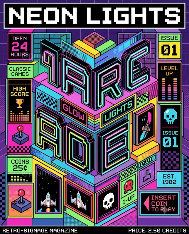 Pixel Poster Designs