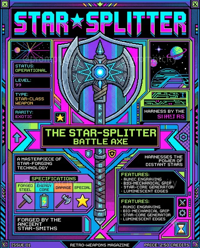 Pixel Poster Designs