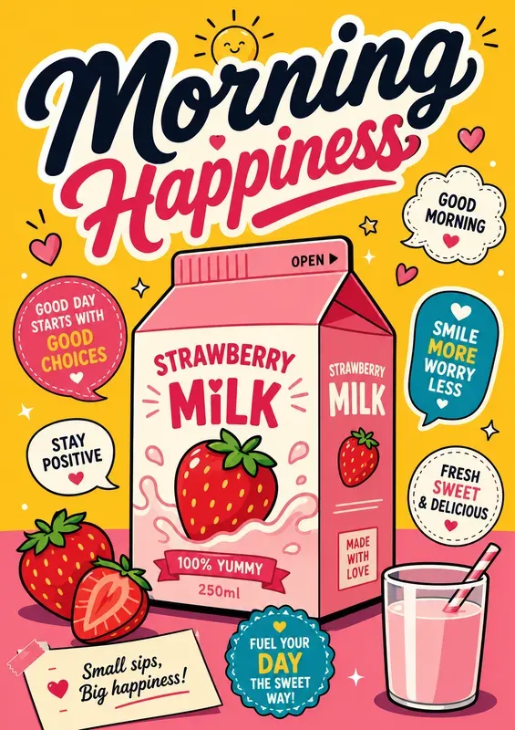 Bold Everyday Pop Art Posters