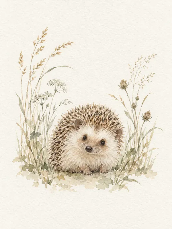 Woodland Animal Watercolor Portraits