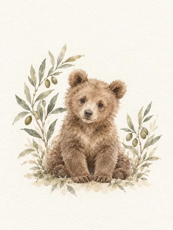 Woodland Animal Watercolor Portraits