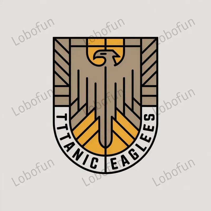 Minimalist Sports Club Shield Logos