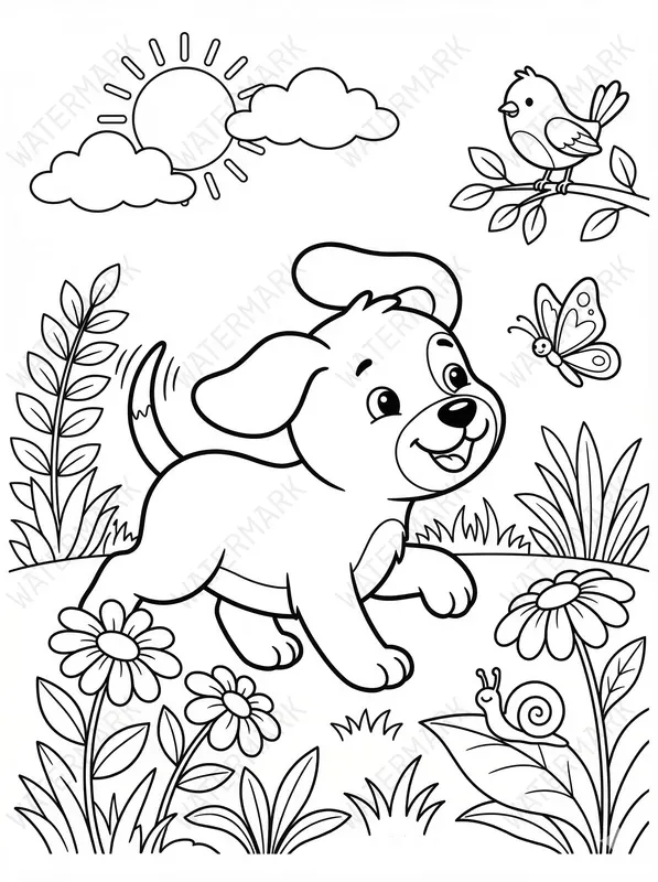 Animals Coloring Book Pages For Children