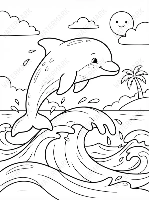 Animals Coloring Book Pages For Children