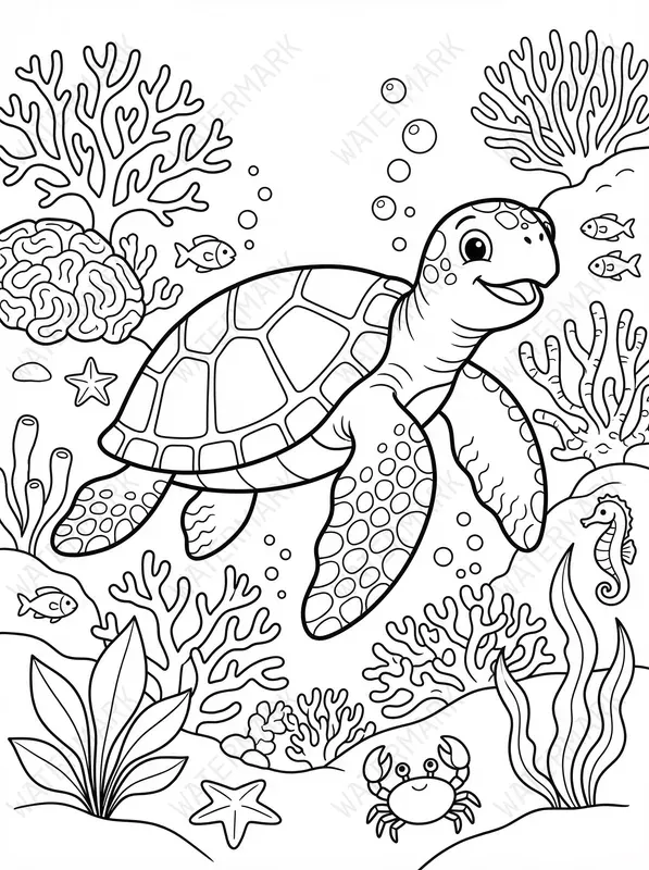 Animals Coloring Book Pages For Children
