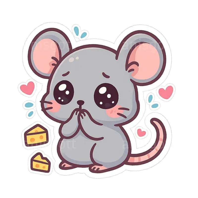 Adorable Kawaii Pastel Stickers