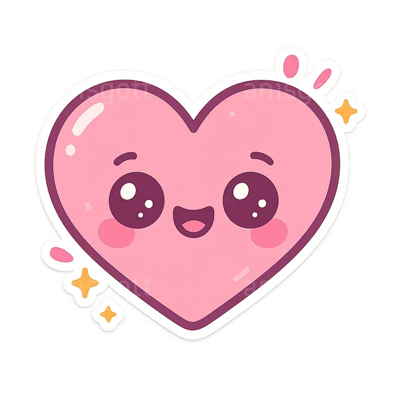 Adorable Kawaii Pastel Stickers