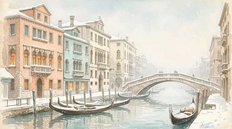 Winter Village Frame Tv Art