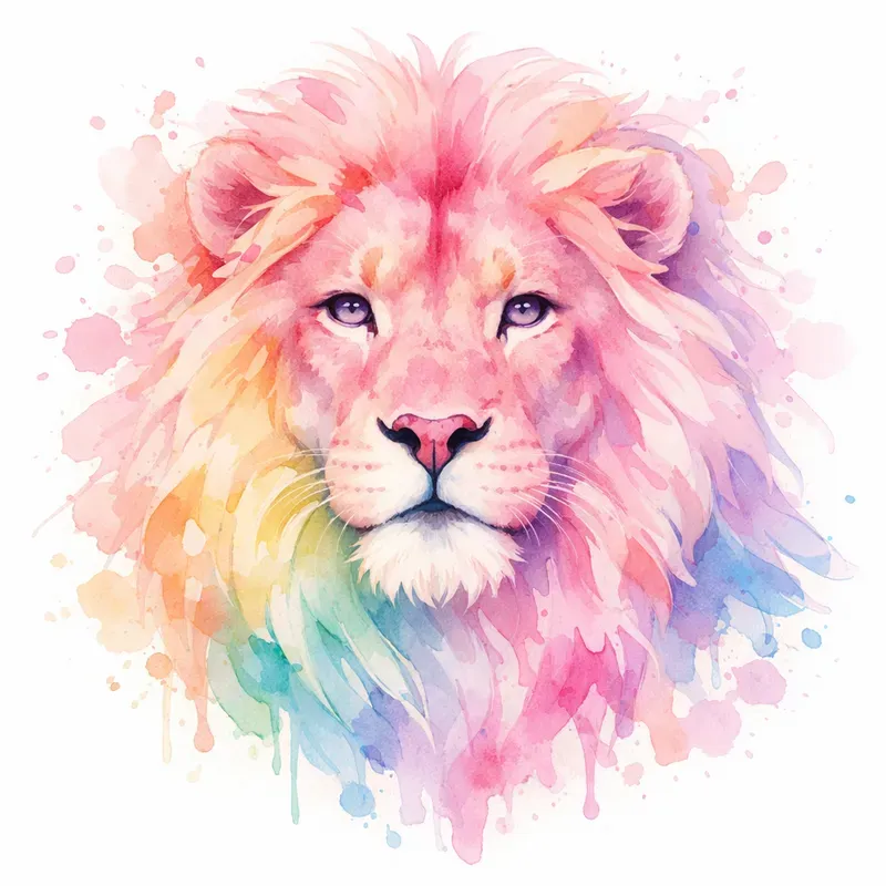 Vibrant Watercolor Animal Illustrations