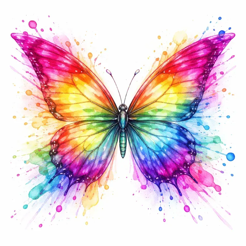 Vibrant Watercolor Animal Illustrations