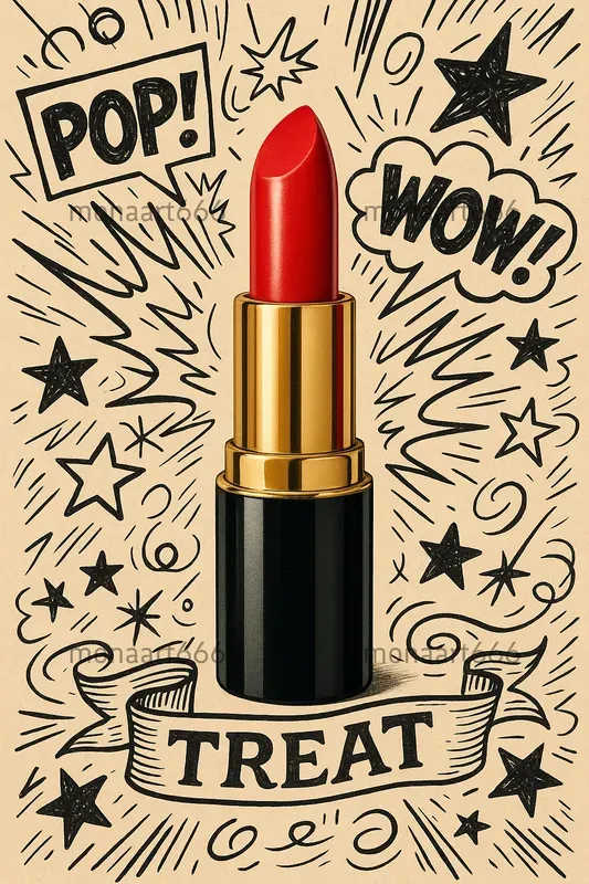 Pop Art Doodle Fusions
