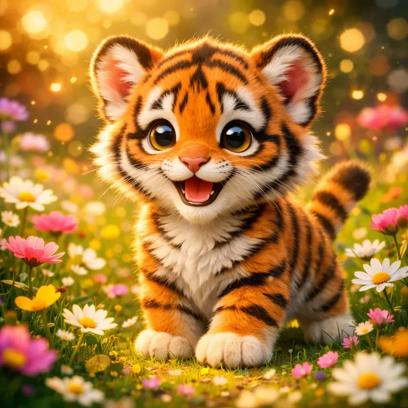 Cute Fantasy Animal Portraits
