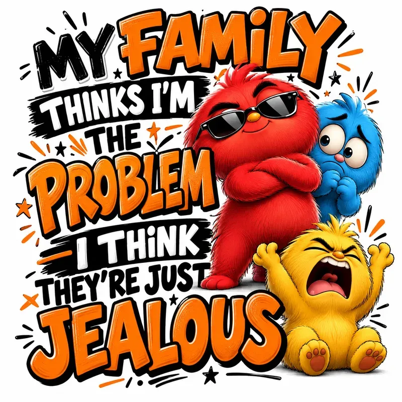 Funny Family Quote Tshirt Art