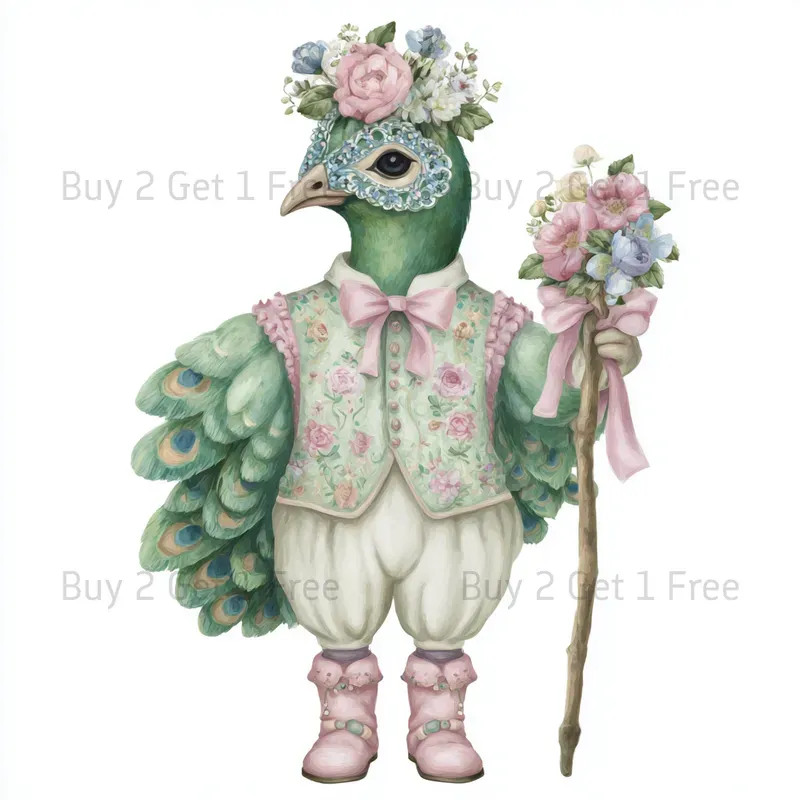 Fairytale Easter Day Clipart