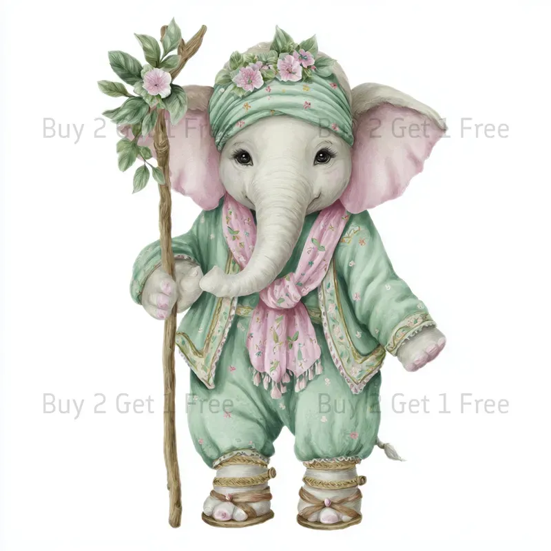 Fairytale Easter Day Clipart