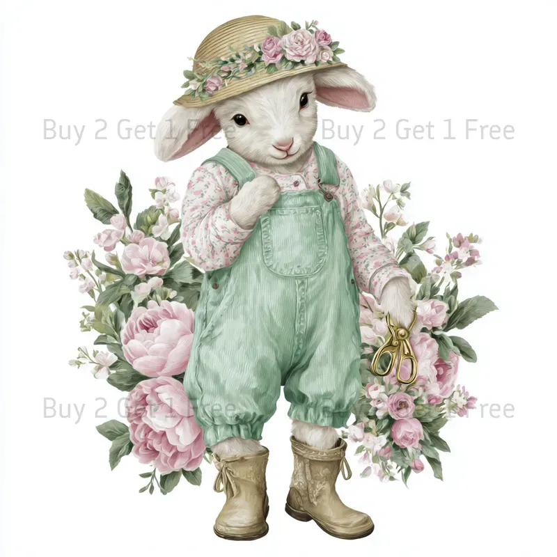 Fairytale Easter Day Clipart
