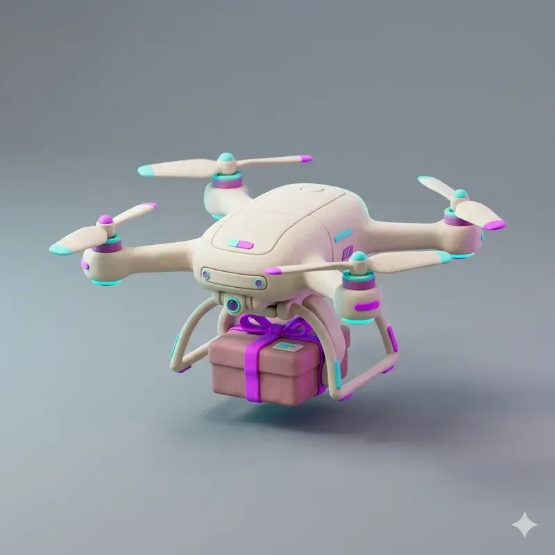 3D Claymorphism Logistics Icon Packs