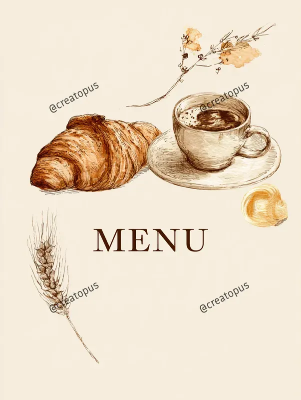 Elegant Menu Covers