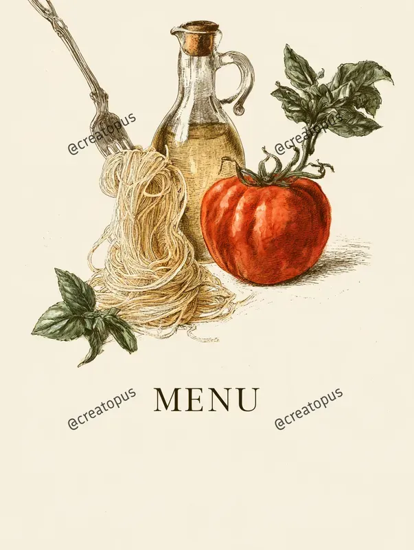 Elegant Menu Covers