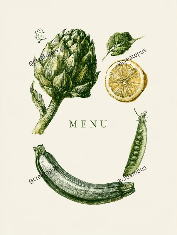 Elegant Menu Covers