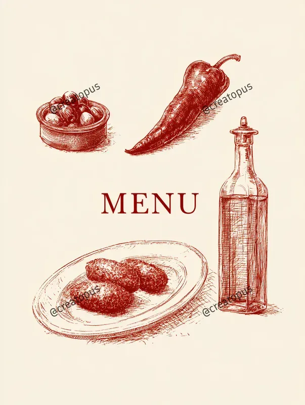 Elegant Menu Covers