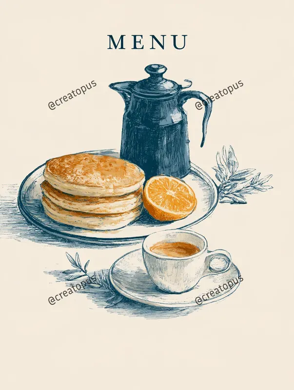 Elegant Menu Covers