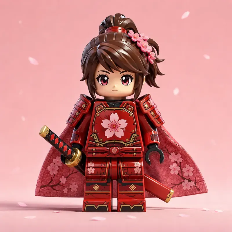 Cute Anime Hero Lego Minifigures