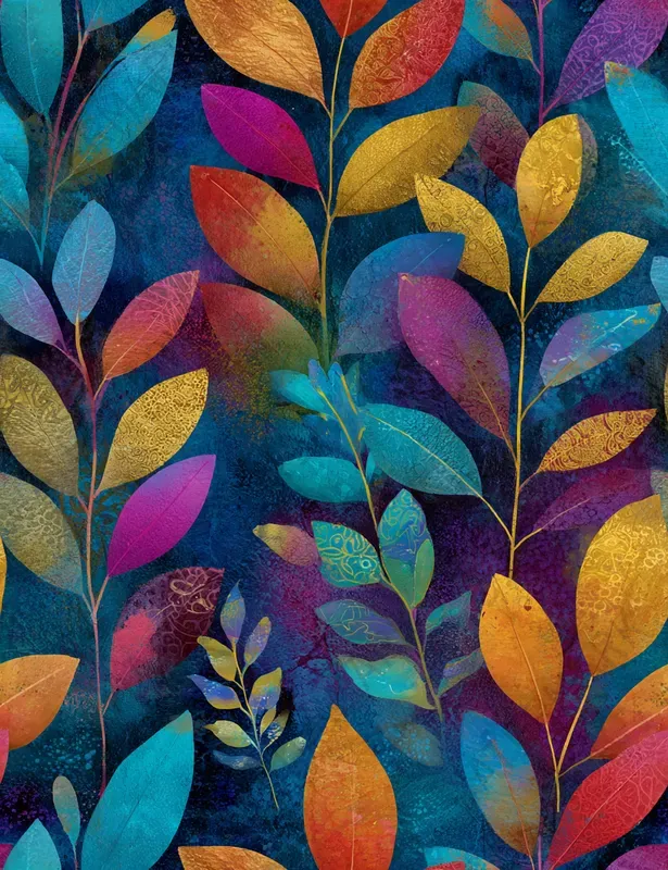 Folk Colorful Seamless Patterns