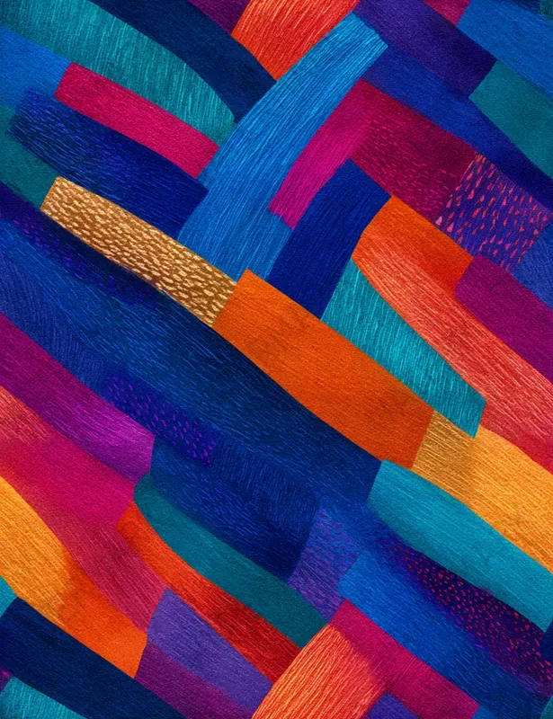 Folk Colorful Seamless Patterns