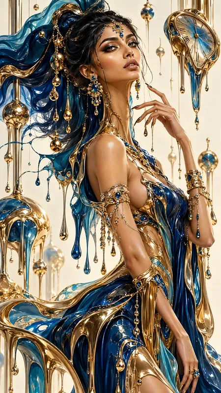 Melted Dreams Liquid Couture