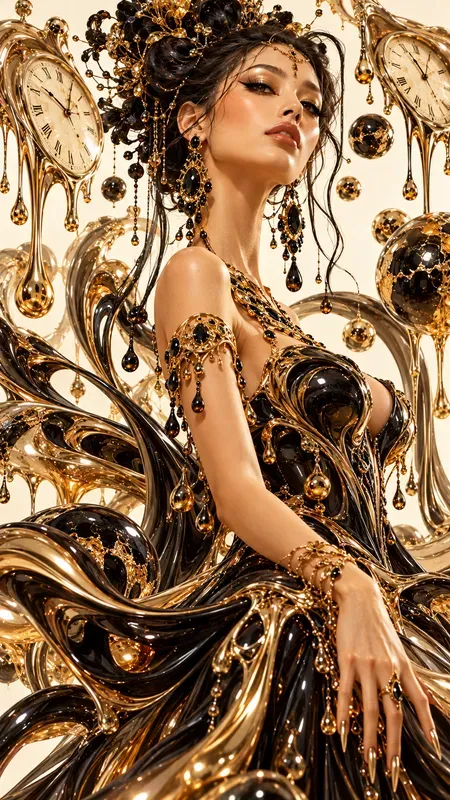 Melted Dreams Liquid Couture