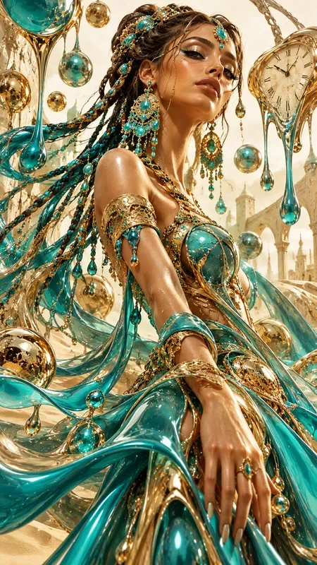 Melted Dreams Liquid Couture