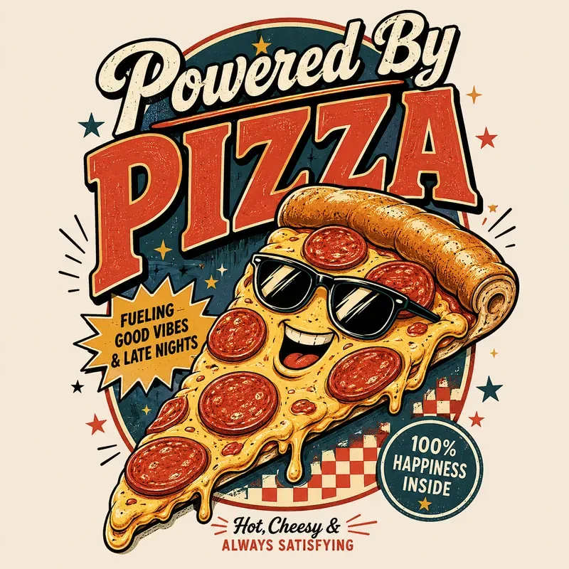 Retro Food Quote Tshirt Designs