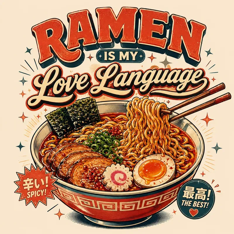 Retro Food Quote Tshirt Designs
