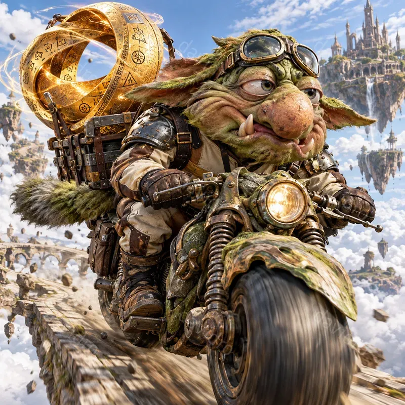 Chaotic Fantasy Delivery Riders