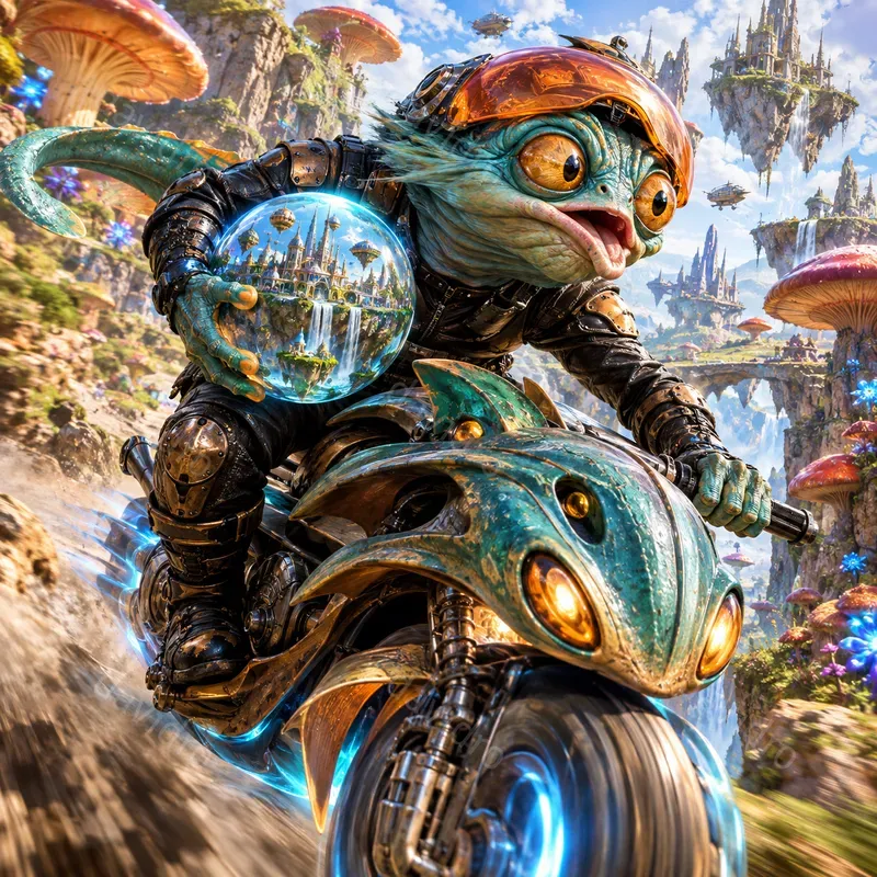 Chaotic Fantasy Delivery Riders