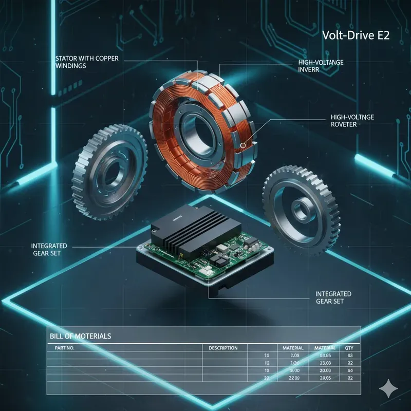 Engineering Exploded Engine Renderers