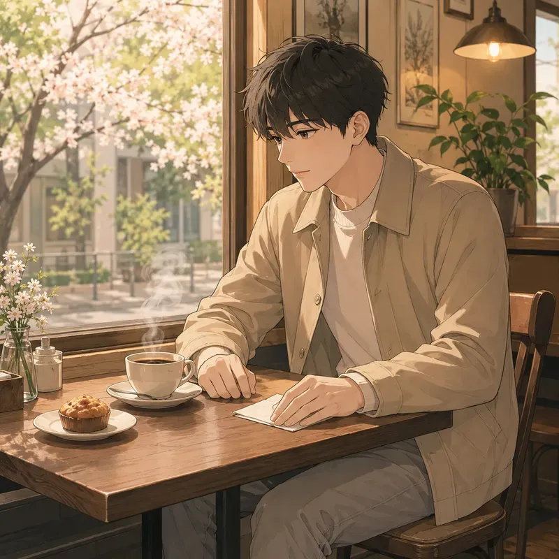 Soft Anime Cafe Breaks