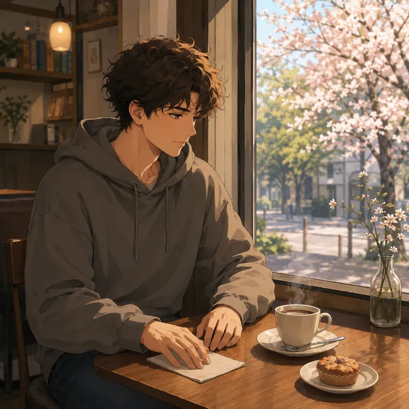 Soft Anime Cafe Breaks