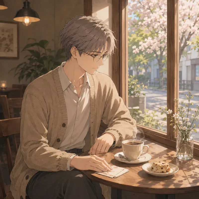Soft Anime Cafe Breaks