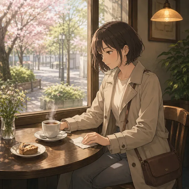 Soft Anime Cafe Breaks