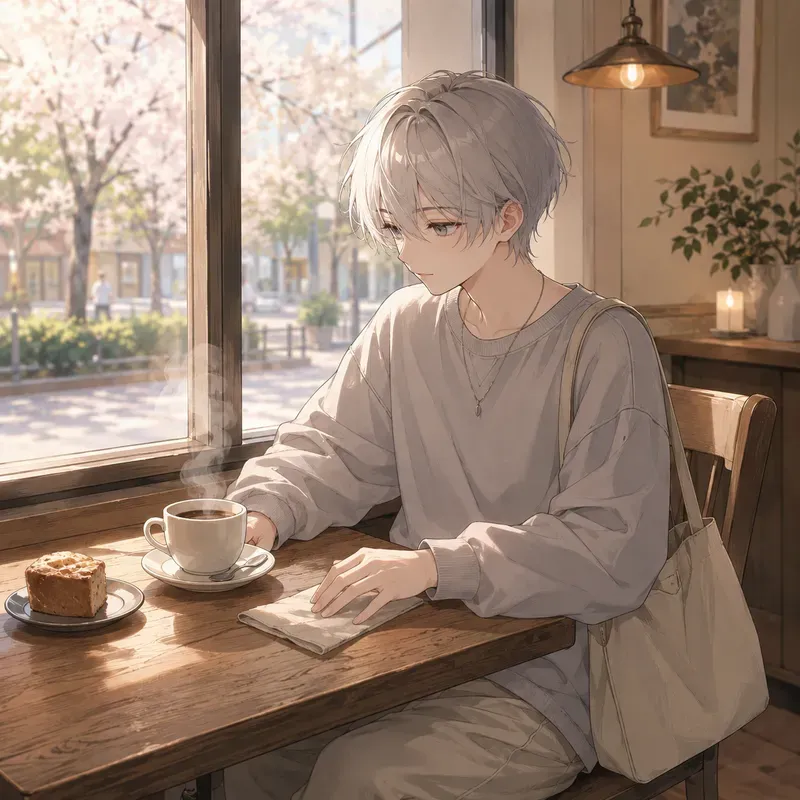 Soft Anime Cafe Breaks