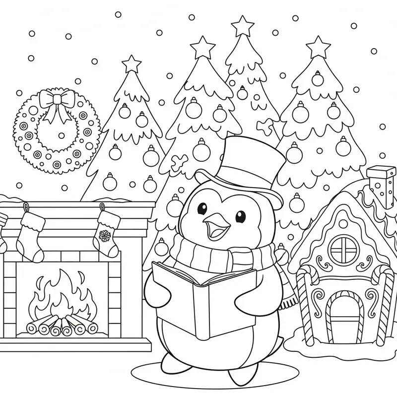 Christmas Coloring Book Creator Suites